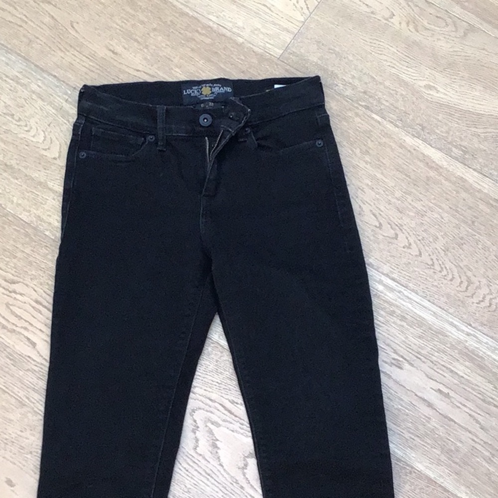 Lucky brand jeans:  Brooklyn legging jean. 0/25